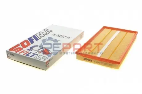 Фото 1 — Фільтр повітряний MB Vito (W639) 2.2CDI 03- SOFIMA (S3257A) Фото Фільтр повітряний MB Vito (W639) 2.2CDI 03- SOFIMA (S3257A) зображення 1