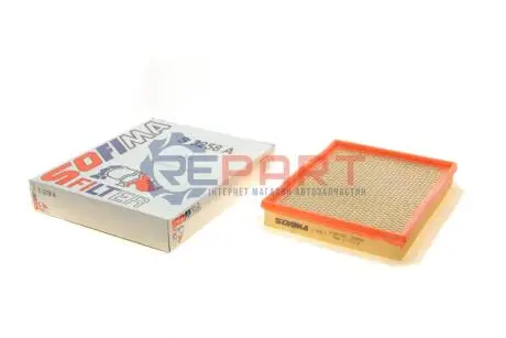 Фото Фільтр повітряний Opel Astra G/H 1.3-2.0CDTI 99-10 (з поролоном) SOFIMA (S3258A) зображення 1