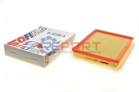 Фото Фільтр повітряний Opel Astra H 1.6Turbo/1.7/1.9CDTI 04-14/Zafira 1.7/1.9CDTI 08- SOFIMA (S3259A) зображення 1