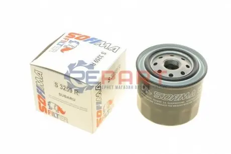 Фільтр масляний Subaru Forester/Impreza/Legacy 97 SOFIMA S3259R Купити в Україні
