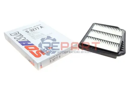 Фото Фільтр повітряний Chevrolet Lacetti/Daewoo Nubira 1.4-1.8 03- SOFIMA (S3277A) зображення 1