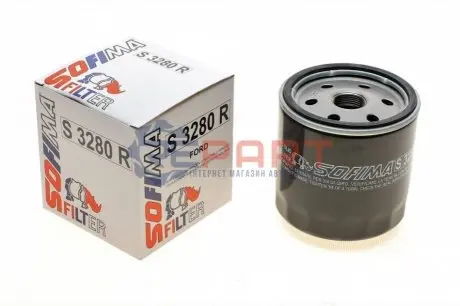 Фото Фільтр масляний Ford Transit 2.5D/TD 92- /Connect 1.8Di/TDCi 02- SOFIMA (S3280R) зображення 1