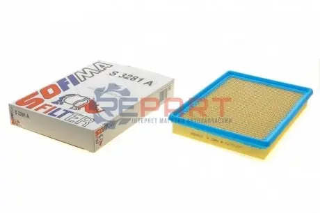 Фото Фільтр повітряний Jeep Cherokee/ Grand Cherokee/ Commander 3.0-6.1 99- SOFIMA (S3281A) зображення 1