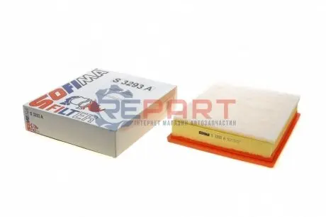 Фото Фільтр повітряний Renault Master/Opel Movano/Nissan Interstar 2.2/2.5dCi 03- SOFIMA (S3293A) зображення 1