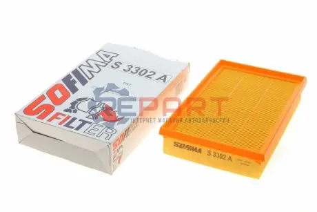 Фото Фільтр повітряний Fiat Bravo II 07-08/Stilo 1.9 JTD 01-08 SOFIMA (S3302A) зображення 1