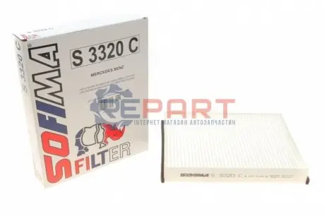 Фильтр салона DB GL-Class (X166) 3.0D/4.7/5.5 07.12- SOFIMA S3320C Купить в Украине
