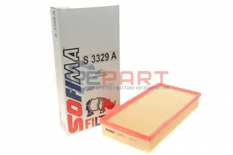 Фото Фільтр повітряний Audi Q7/Porsche Cayenne/VW Touareg 2.5D-6.0D 02- SOFIMA (S3329A) зображення 1