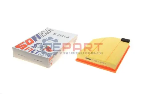 Фільтр повітряний Volvo V60/V70/S80/S60/XC60/XC70 1.5-2.4 06 SOFIMA S 3341 A Купити в Україні