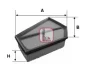 Фільтр повітряний Volvo C30/C70/S40/V40/V50 2.0/2.4D 06 SOFIMA (S3349A) зображення 2