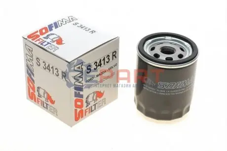 Фильтр масляный Ford Fiesta 1.4i SOFIMA S 3413 R Купить в Украине