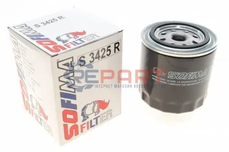 Фільтр масляний VW Caddy II 1.9 D 96-00/Polo 1.7-1.9 D 94-01 SOFIMA S 3425 R Купити в Україні