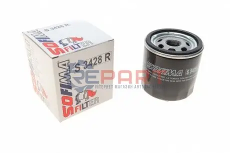 Масляний фільтр AUDI A2 SEAT ALTEA, ALTEA XL, AROSA, CORDOBA, CORDOBA VARIO, IBIZA II, IBIZA III, IBIZA IV, IBIZA IV SC, IBIZA IV ST, INCA, LEON, TOLEDO II, TOLEDO III 1.0-1.6 01.85 SOFIMA S3428R Купити в Україні
