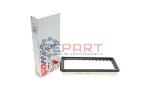 Фото Фільтр повітряний Smart Fortwo 0.8CDTI/1.0 07- SOFIMA (S3466A) зображення 1