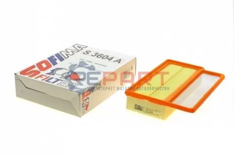 Фото 1 — Фільтр повітряний Fiat Doblo 1.4 i 10-/Opel Combo 1.4 i 12- SOFIMA (S3604A) Фото Фільтр повітряний Fiat Doblo 1.4 i 10-/Opel Combo 1.4 i 12- SOFIMA (S3604A) зображення 1