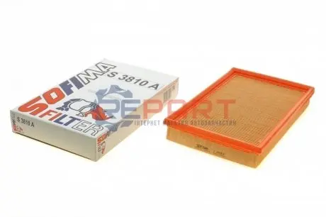 Фото Фільтр повітряний Volvo 740/760 2.3-2.8 i 81-90 SOFIMA (S3810A) зображення 1