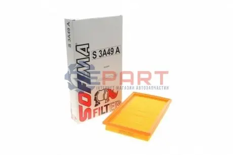 Фото Фільтр повітряний Suzuki Vitara II 1.6 15-/SX4 1.6 13- SOFIMA (S3A49A) зображення 1