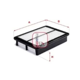 Фото Фільтр повітряний Hyundai H-1 II 2.4 i 2.5 CRDi/TDCi 07- SOFIMA (S3A95A) зображення 1