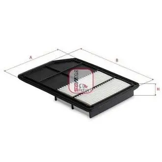 Фото 1 — Фільтр повітряний Mitsubishi Outlander III 2.0/2.4 Hybrid 12- SOFIMA (S 3D16 A) Фото Фільтр повітряний Mitsubishi Outlander III 2.0/2.4 Hybrid 12- SOFIMA (S 3D16 A) зображення 1