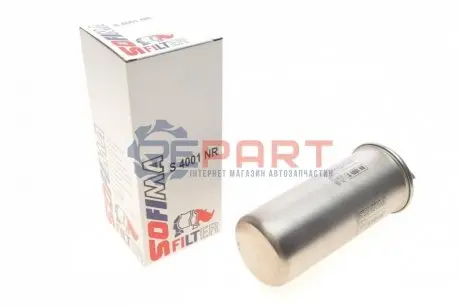 Паливний фільтр AUDI A6 ALLROAD C6, A6 C6 2.7D/3.0D 05.04-08.11 SOFIMA S4001NR Купити в Україні