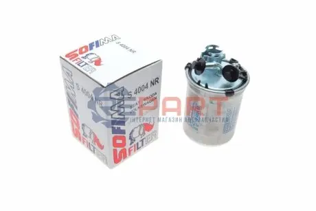 Паливний фільтр SEAT CORDOBA, IBIZA III SKODA FABIA I, FABIA I PRAKTIK, FABIA II, ROOMSTER VW POLO IV 1.9D 01.00 SOFIMA S4004NR Купити в Україні