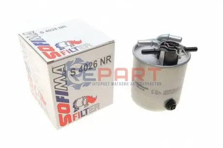 Фото Фільтр паливний Nissan Qashqai/X-Trail 1.5/2.0dci 07- (OE line) SOFIMA (S4026NR) зображення 1