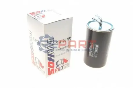 Фільтр паливний Mitsubishi Lancer VIII/ Outlander II 2.0 DI-D 07 SOFIMA S4126NR Купити в Україні