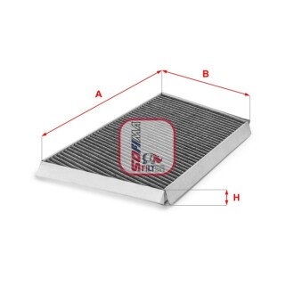 Фільтр повітря (салону) SOFIMA S4131CA (фото 1)