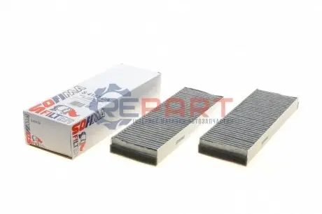 Фільтр салону Audi A6 04-11 (вугільний) (к-кт 2 шт.) SOFIMA S4153CA Купити в Україні
