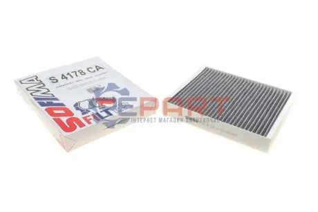 Фільтр салону Chevrolet Aveo (T300) 11-/ Opel Astra J 09- (вугільний) SOFIMA S4178CA Купити в Україні