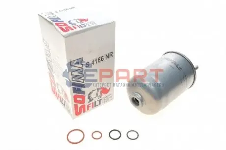 Фото 1 — Фільтр паливний Renault Megane/Scenic 1.5dCi 09- SOFIMA (S4186NR) Фото Фільтр паливний Renault Megane/Scenic 1.5dCi 09- SOFIMA (S4186NR) зображення 1