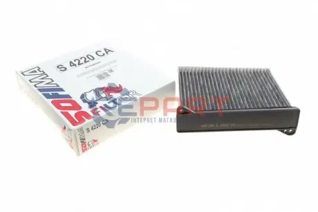 Фото Фільтр салону Mitsubishi Grandis/Lancer/Outlander 03- (вугільний) SOFIMA (S4220CA) зображення 1