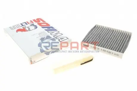 Фото 1 — Фільтр салону Renault Sandero 09-/Clio/Dacia Logan 04-/Duster 10- (вугільний) SOFIMA (S4232CA) Фото Фільтр салону Renault Sandero 09-/Clio/Dacia Logan 04-/Duster 10- (вугільний) SOFIMA (S4232CA) зображення 1