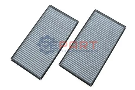 Фото 1 — Фільтр салону BMW 7 (E65/66/67) 01-08 (вугільний) (к-кт 2шт.) SOFIMA (S 4240 CA) Фото Фільтр салону BMW 7 (E65/66/67) 01-08 (вугільний) (к-кт 2шт.) SOFIMA (S 4240 CA) изображение 1