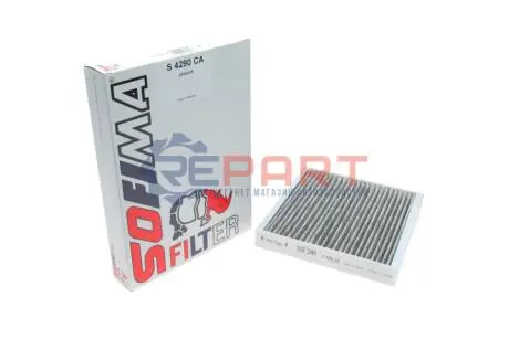 Фільтр салону Jaguar XF/XJ 2.0-5.0 08- (вугільний) SOFIMA S 4290 CA Купити в Україні