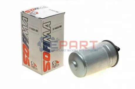 Фото 1 — Фільтр паливний Audi A6/VW Passat 2.5TDI 97-05 (OE line) SOFIMA (S4424NR) Фото Фільтр паливний Audi A6/VW Passat 2.5TDI 97-05 (OE line) SOFIMA (S4424NR) зображення 1