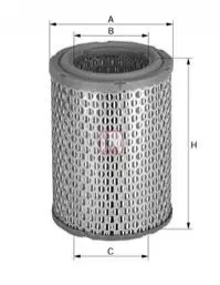 Фільтр повітряний (фільтруючий елемент) ALFA ROMEO AR 6 FIAT 127, 131, 132, 147, 900 T/E, 900 T/E PULMINO, ARGENTA, DUCATO, DUNA, ELBA, FIORINO, PENNY, UNO INNOCENTI ELBA 0.9-2.5D 01.78-12.96 SOFIMA S4610A