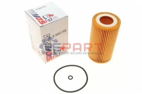 Фото Фільтр масляний Opel Omega B/Vectra B/C/Astra G 2.0/2.2DTI 98-08 SOFIMA (S5003PE) зображення 1