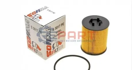 Фото Фільтр масляний Opel Omega B 2.5/3.0i/Astra G 1.8i 95-05 SOFIMA (S5017PE) зображення 1