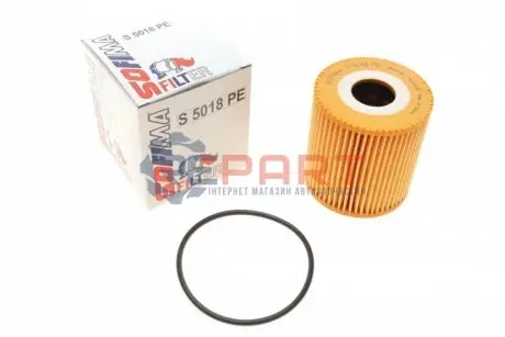 Фото Фільтр масляний Volvo XC90/S60/S70/S80 2.0-2.5T 97-14 SOFIMA (S5018PE) зображення 1