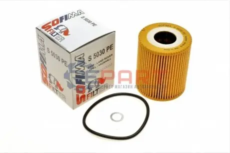 Фільтр масляний BMW 3 (E46)/5 (E39)/7 (E38) 3.0D 94-07 (M57) SOFIMA S5030PE Купити в Україні