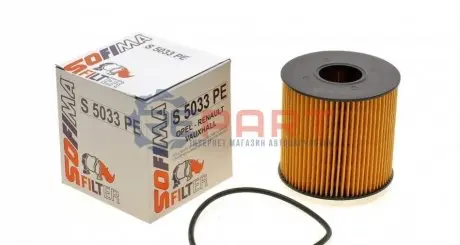 Фото Фільтр масляний Renault Trafic/Master/Opel Movano 2.5dCi 00- SOFIMA (S5033PE) зображення 1