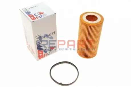 Фото Фільтр масляний Audi A3/A4/A6/Q3/VW Golf V/VI/Passat 2.0 FSI 04-15 SOFIMA (S5040PE) зображення 1