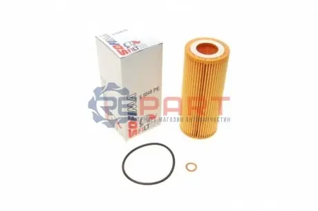 Фото Фільтр масляний BMW 3 (E46/E90) /5 (E60/E61)/7 (E65-67) 2.5-3.5d SOFIMA (S5048PE) зображення 1