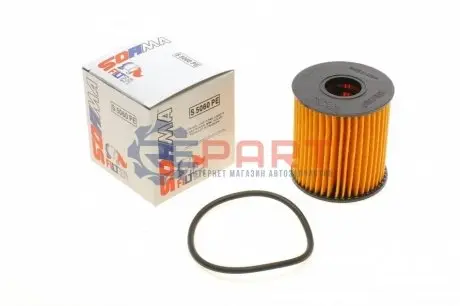 Масляний фільтр DS DS 3, DS 4, DS 5, DS 7 VOLVO C30, C70 II, S40 II, S80 II, V50, V70 III CITROEN BERLINGO, BERLINGO MULTISPACE, C2, C2 ENTERPRISE, C3 I, C3 II, C3 III 1.1-3.6 06.96 SOFIMA S5060PE Купити в Україні