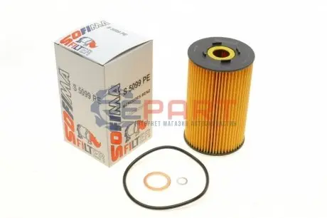 Масляний фільтр (фільтруючий елемент) MERCEDES LK/LN2, LP, MK, NG, UNIMOG, T2/L, T2/LN1 ADE314N-OM615.910 09.63 SOFIMA S 5099 PE Купити в Україні