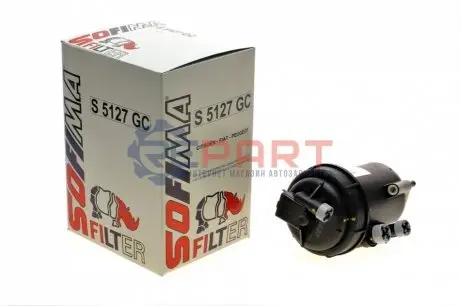 Паливний фільтр CITROEN JUMPER II FIAT DUCATO PEUGEOT BOXER 2.0D/2.2D/2.8D 12.01 SOFIMA S5127GC Купити в Україні