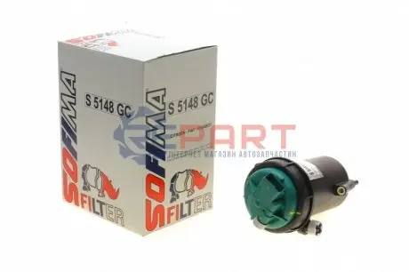 Паливний фільтр CITROEN JUMPER III FIAT DUCATO PEUGEOT BOXER 2.3D/3.0D 04.06 SOFIMA S5148GC Купити в Україні