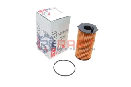 Фото Фільтр масляний Jeep Cherokee 04-/Dodge Nitro 2.8CRD 06-12 SOFIMA (S5167PE) зображення 1