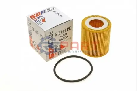Фото Фільтр масляний Ford Ranger 2.2/3.2TDCi 11- SOFIMA (S5191PE) зображення 1