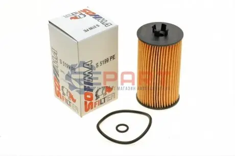 Фото Фільтр масляний Opel Astra J/K/Insignia A/B/Meriva B/Mokka/Zafira C 1.6D 13- SOFIMA (S5199PE) зображення 1